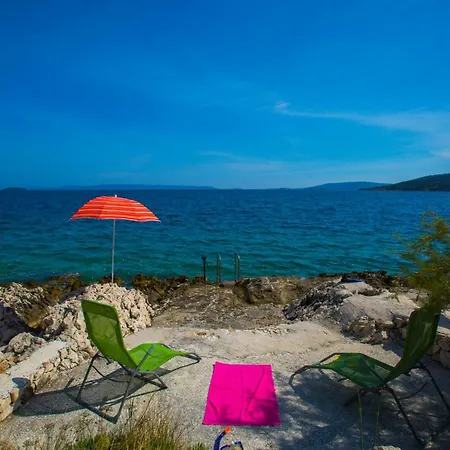 Apartman Slavko Seget Vranjica Esterno foto